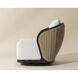 Bora Louis Cream Outdoor Swivel Lounge Chair, Swivel